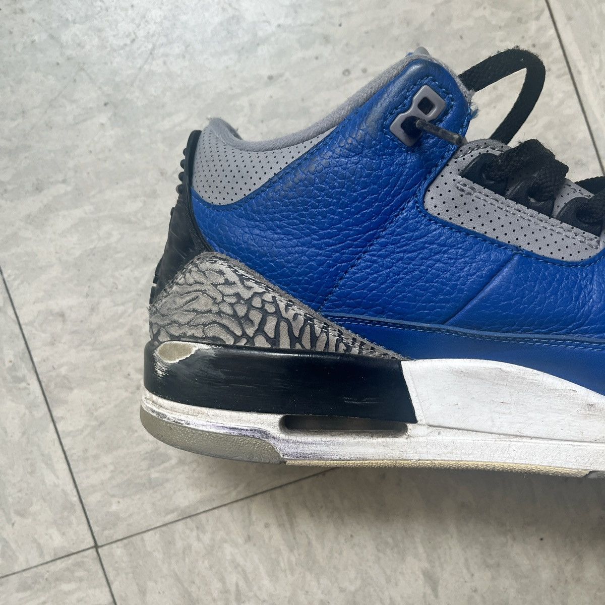 Jordan Brand × Nike Royal blue Jordan 3 Size US 10.5 / EU 43-44 - 6 Thumbnail