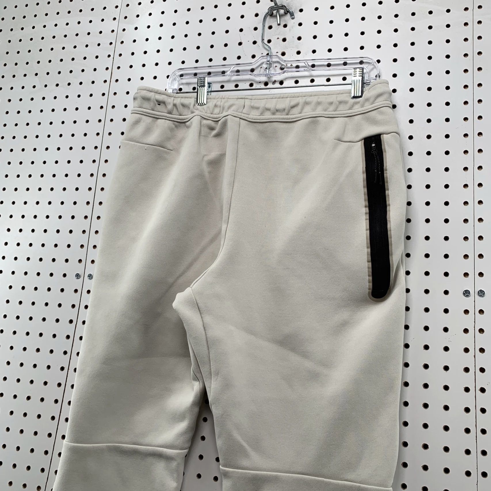 Nike Nike Tech Fleece Jogger Sweatpants Mens Large Beige Drawstring Pockets Size US 33 - 7 Thumbnail