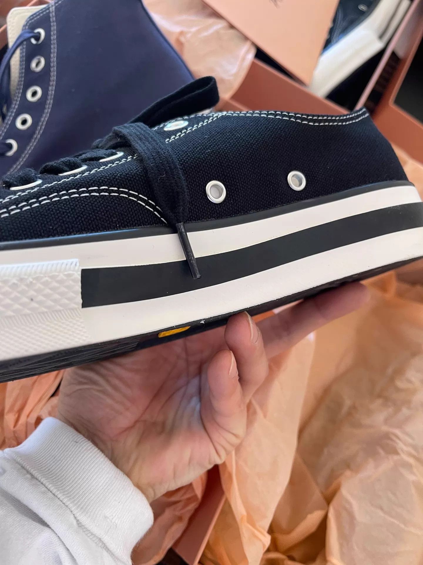 Converse CONVERSE ADDICT X GOD SELECTION 24SS Black Low 8.5 Size US 8.5 / EU 41-42 - 4 Thumbnail
