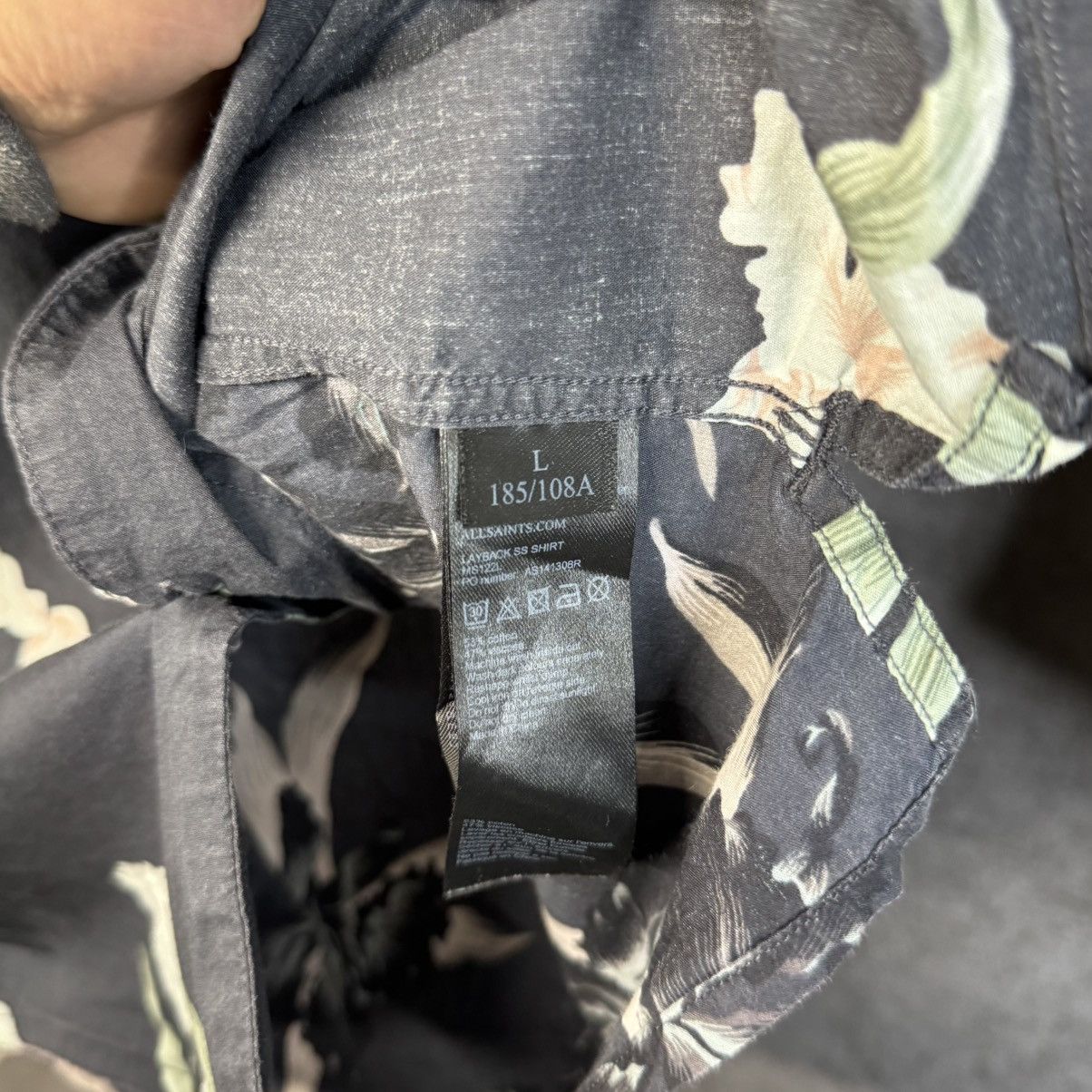 Allsaints Allsaints Set Short sleeve shirt + swim shorts Japan style Size US L / EU 52-54 / 3 - 6 Thumbnail