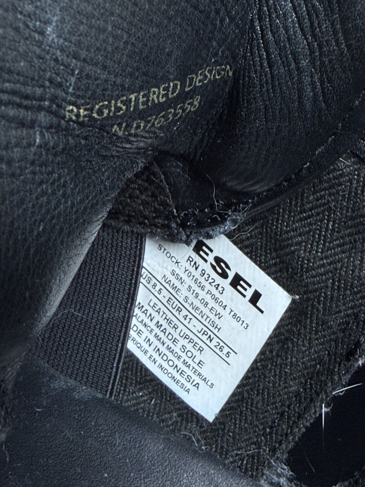 Diesel DIESEL S-NENTISH ZIP AROUND SNEAKERS SIZE 12 Men's US 8.5 Size US 8.5 / EU 41-42 - 10 Thumbnail