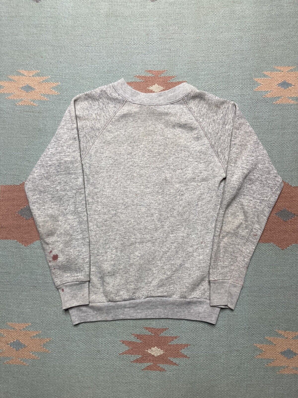 Vintage Vtg 70s crewneck sweatshirt heather gray youth kids medium Size M / US 6-8 / IT 42-44 - 1 Thumbnail