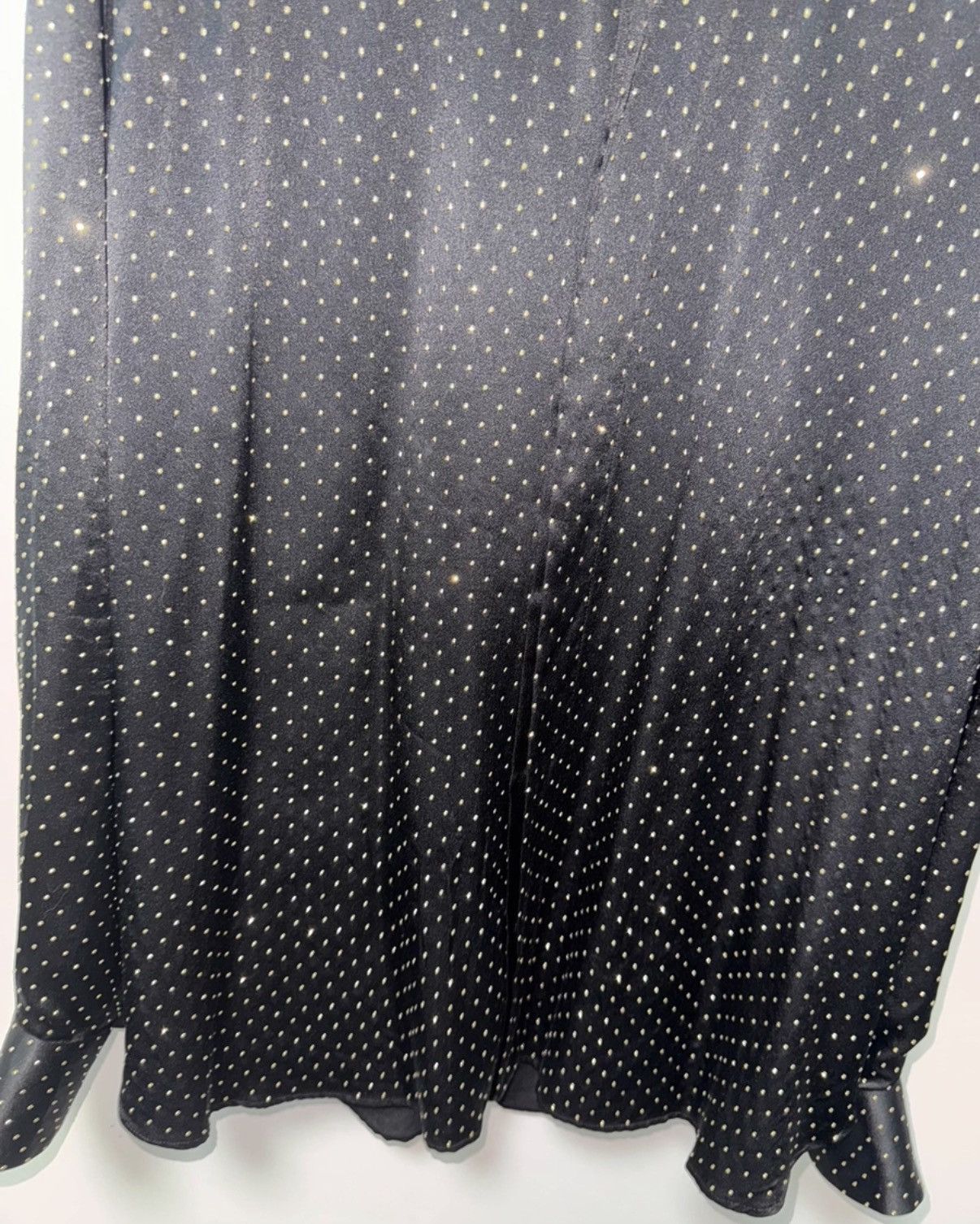 Saint Laurent Paris Saint Laurent 20SS Full-Studded Silk "Black Knight" Shirt Size US M / EU 48-50 / 2 - 5 Thumbnail