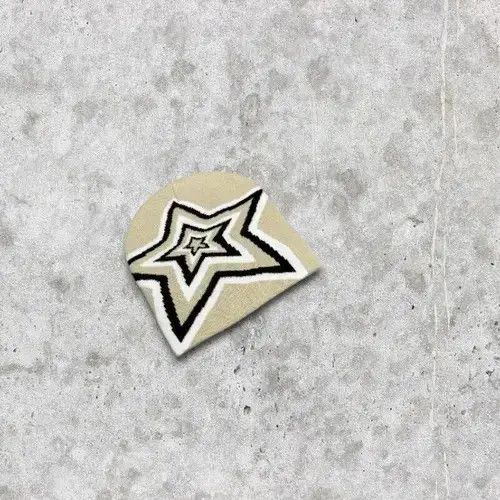 Other 🕸🕷 Japanese style star pattern beanie hat y2k Size ONE SIZE - 4 Thumbnail