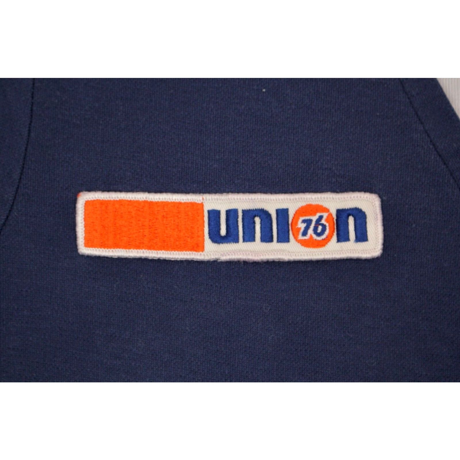 Vintage VINTAGE Men's VTG 60s Blue Union 76 Uniform Shirt Sz M 1960s Kurt Cobain Tshirt Shirt M Blue 60s Mens Size US M / EU 48-50 / 2 - 4 Thumbnail