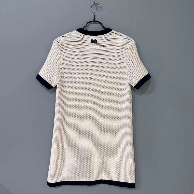Gucci Gucci Floral decoration small logo knitted dress 2503-Nexta Size M / US 6-8 / IT 42-44 - 3 Thumbnail