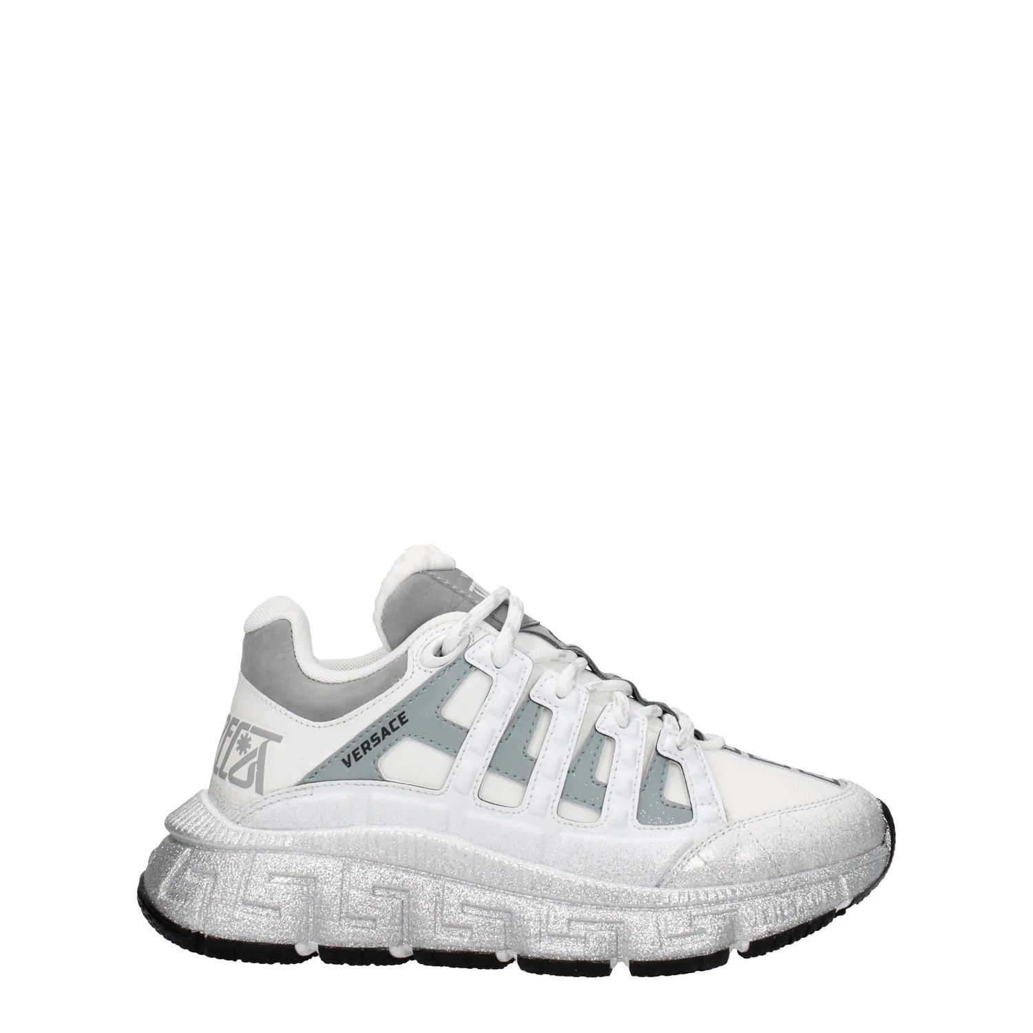 Versace ob1o1e0125 Fabric Low-Top Sneakers in Multicolor Size US 9 / IT 39 - 1 Thumbnail