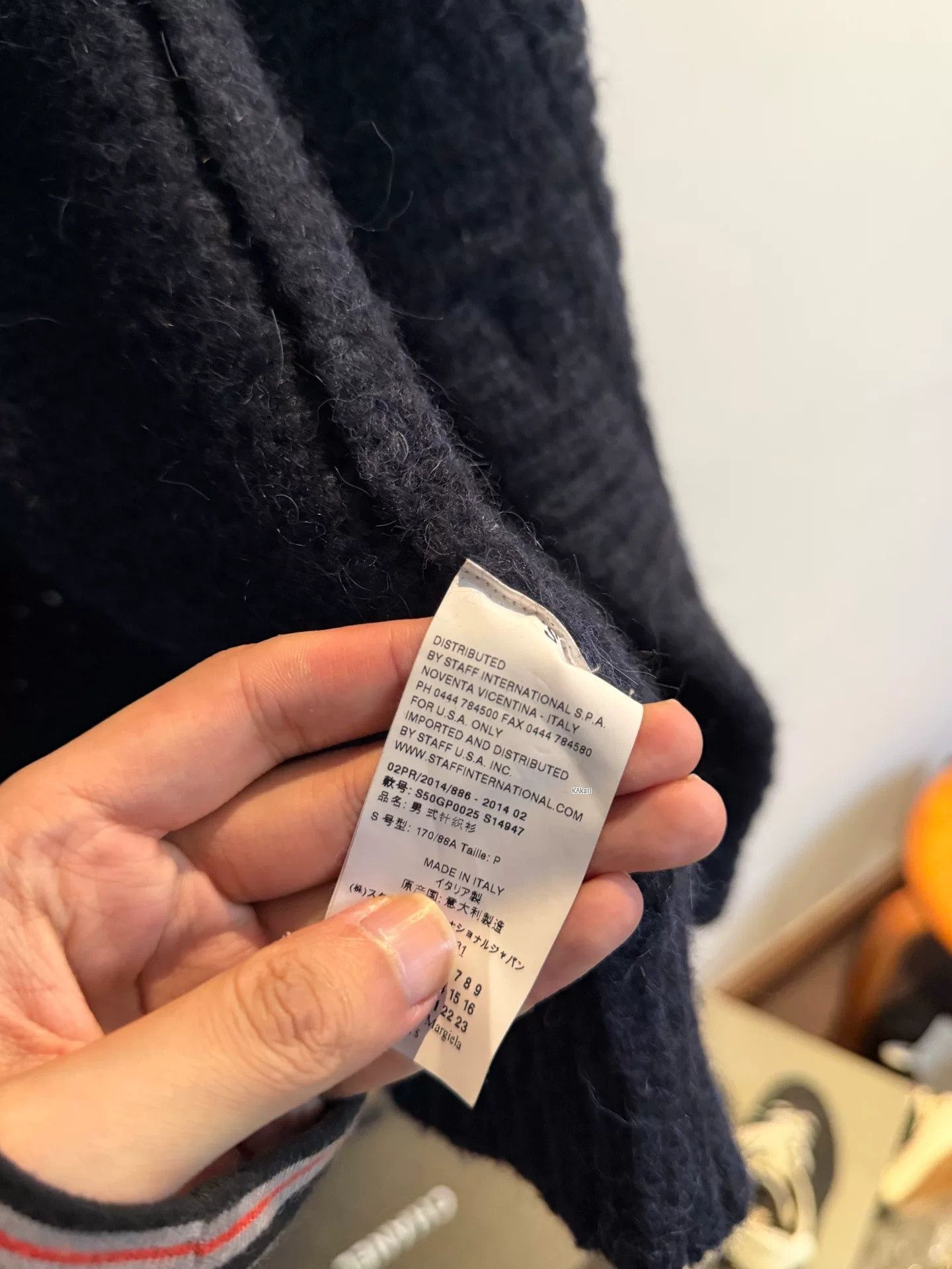 Maison Margiela Maison Margiela Heavyweight Sweater Size US S / EU 44-46 / 1 - 2 Thumbnail