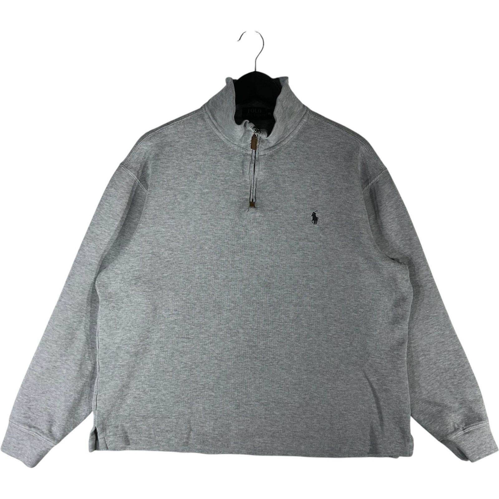Polo Ralph Lauren Vintage Polo Ralph Lauren 1/4 Zip Sweatshirt Size US XL / EU 56 / 4 - 1 Preview