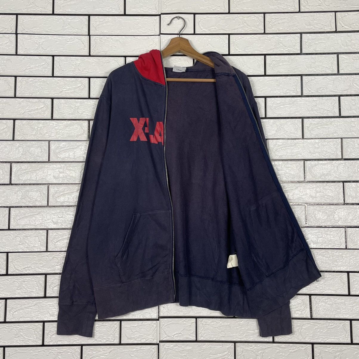 X-LARGE X-Large Big Logo Zipper Hoodie Size US L / EU 52-54 / 3 - 10 Thumbnail