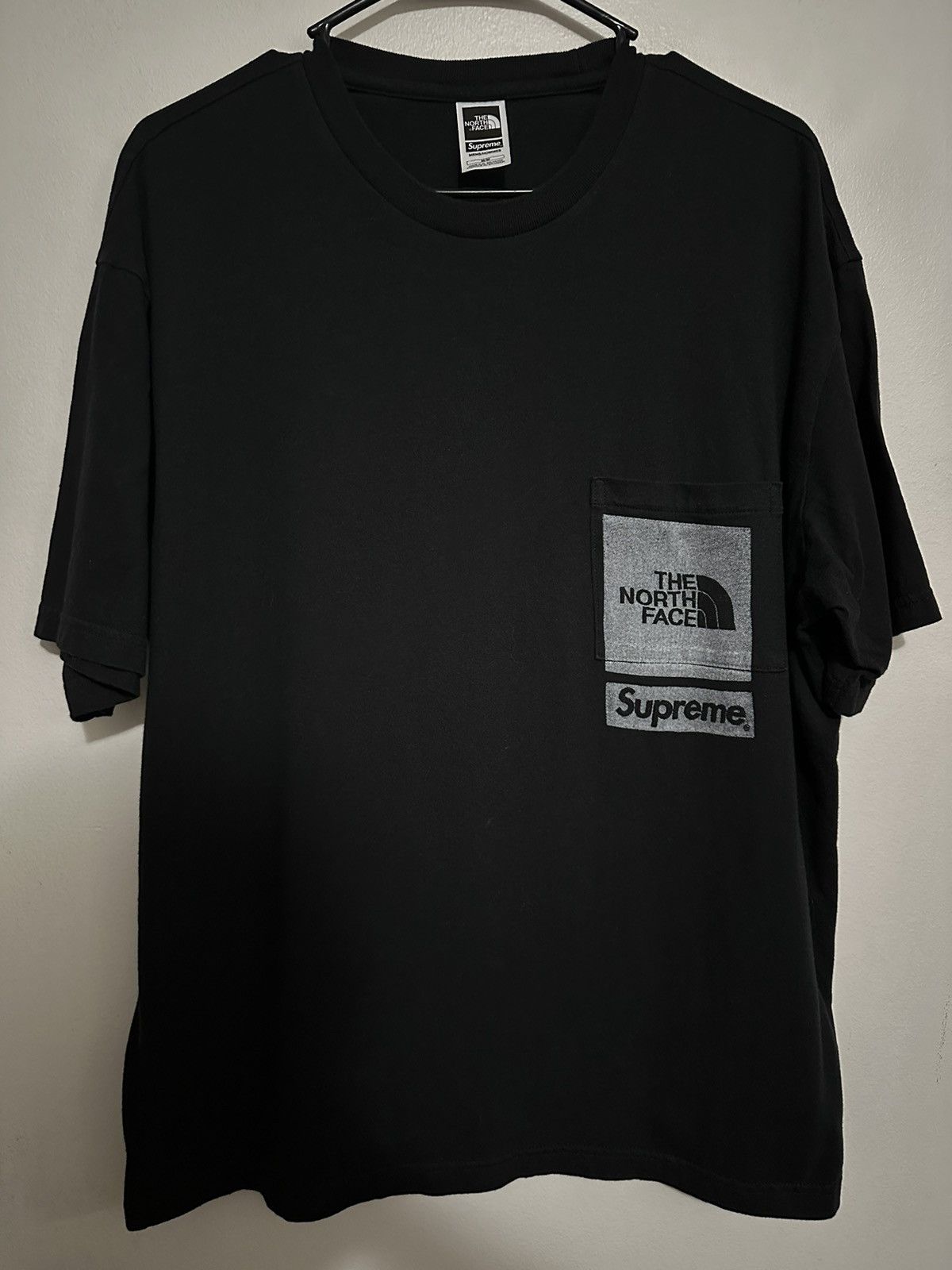 トップス Supreme / The North Face Printed Pocket Supreme The North Face Printed Pocket Tee White Men's - SS23
