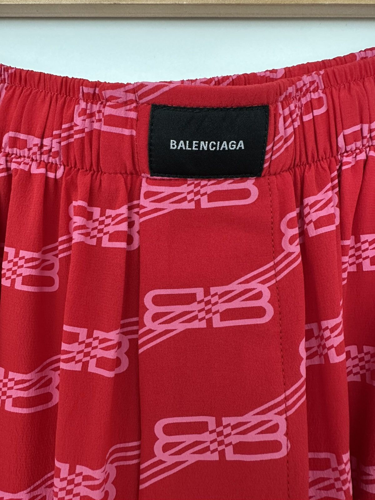 Balenciaga BALENCIAGA Pyjama Pants in BB Monogram Size 25" / US 0 / IT 36 - 4 Thumbnail