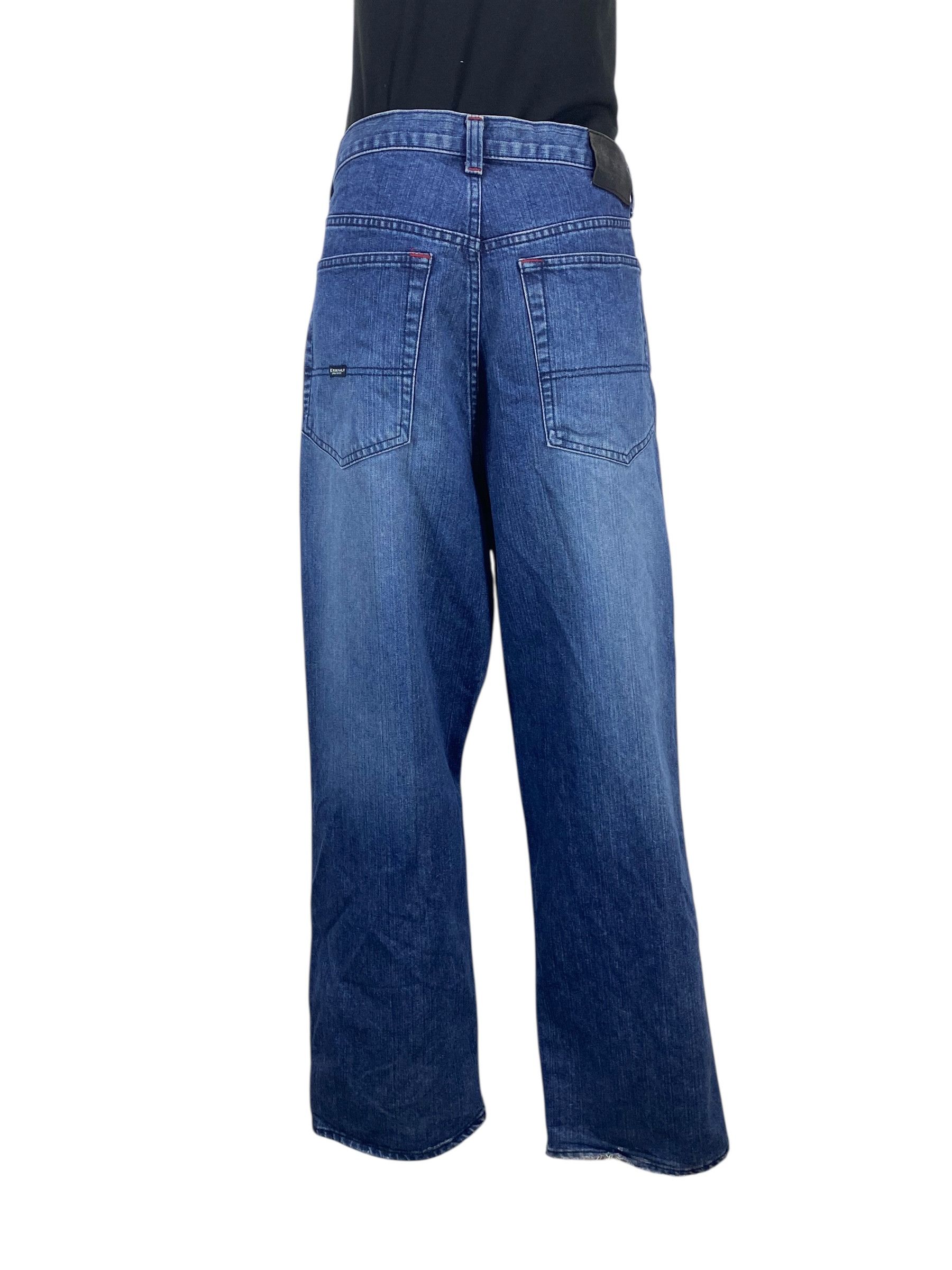 Japanese Brand Kriminal Jeans Hip Hop Skateboards Baggy Pants Size US 36 / EU 52 - 4 Thumbnail