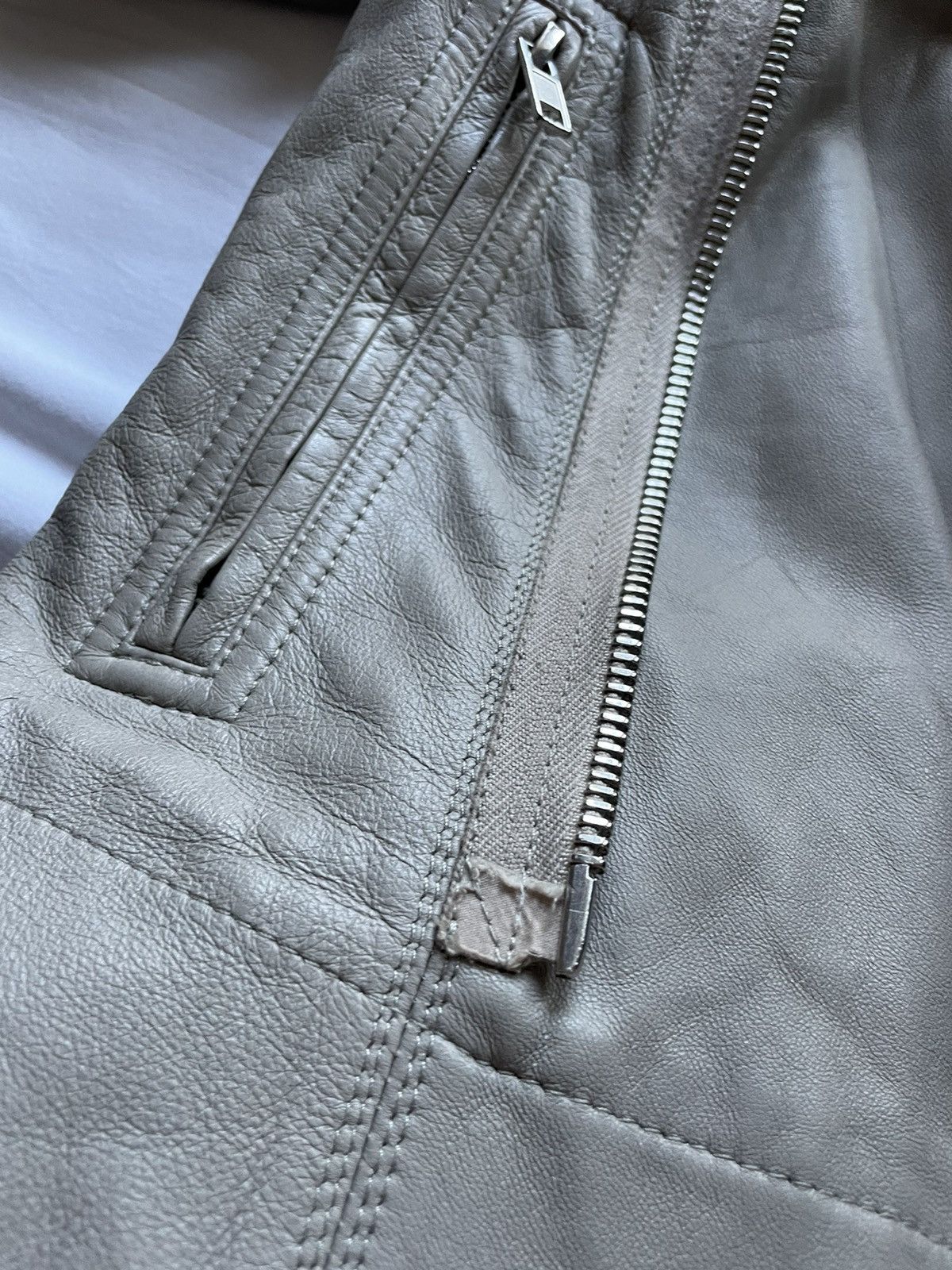 Rick Owens RICK OWENS Leather Jacket Size M / US 6-8 / IT 42-44 - 17 Thumbnail
