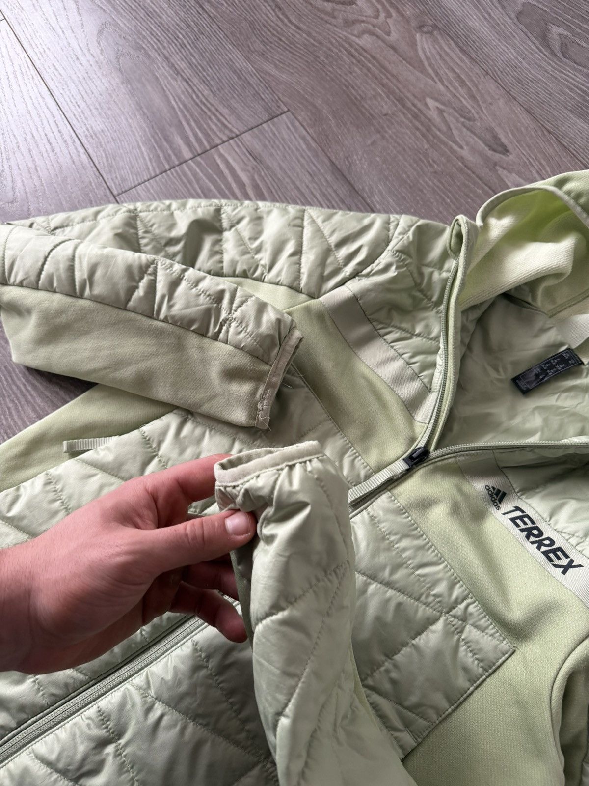 Adidas ‼️Adidas Terrex outdoor Waterproof SS21 Puffer Jacket ‼️ Size XS / US 0-2 / IT 36-38 - 14 Thumbnail