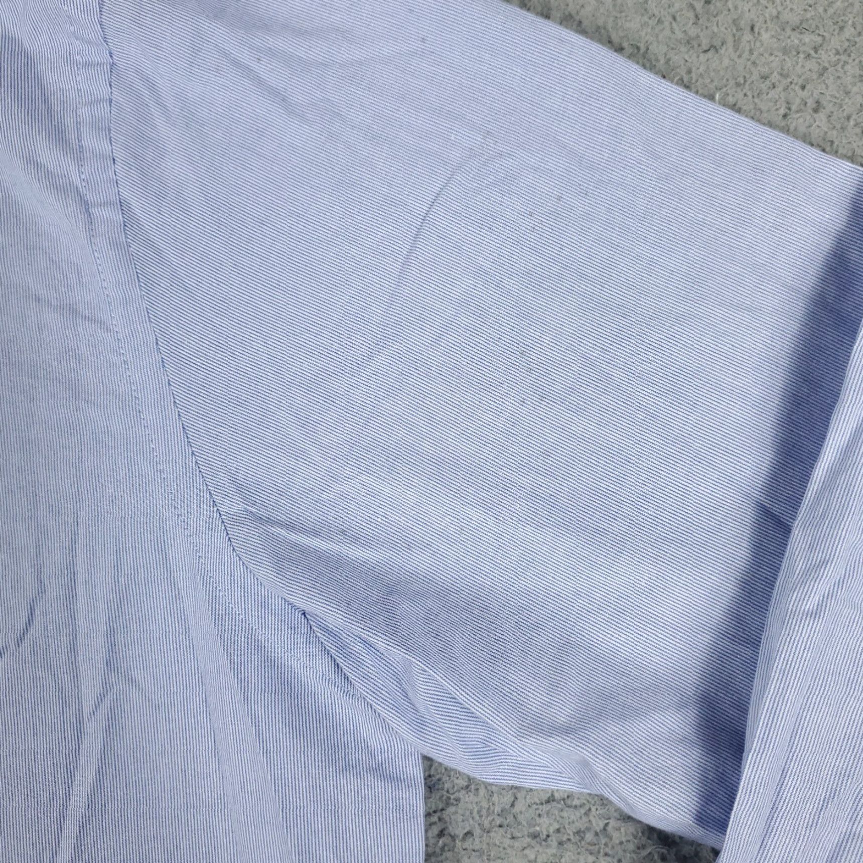 Tommy Hilfiger Tommy Hilfiger Shirt Mens XL Blue Button-Up Long Sleeve Cotton Collared Logo Pockets Regular Fit Size US XL / EU 56 / 4 - 5 Thumbnail