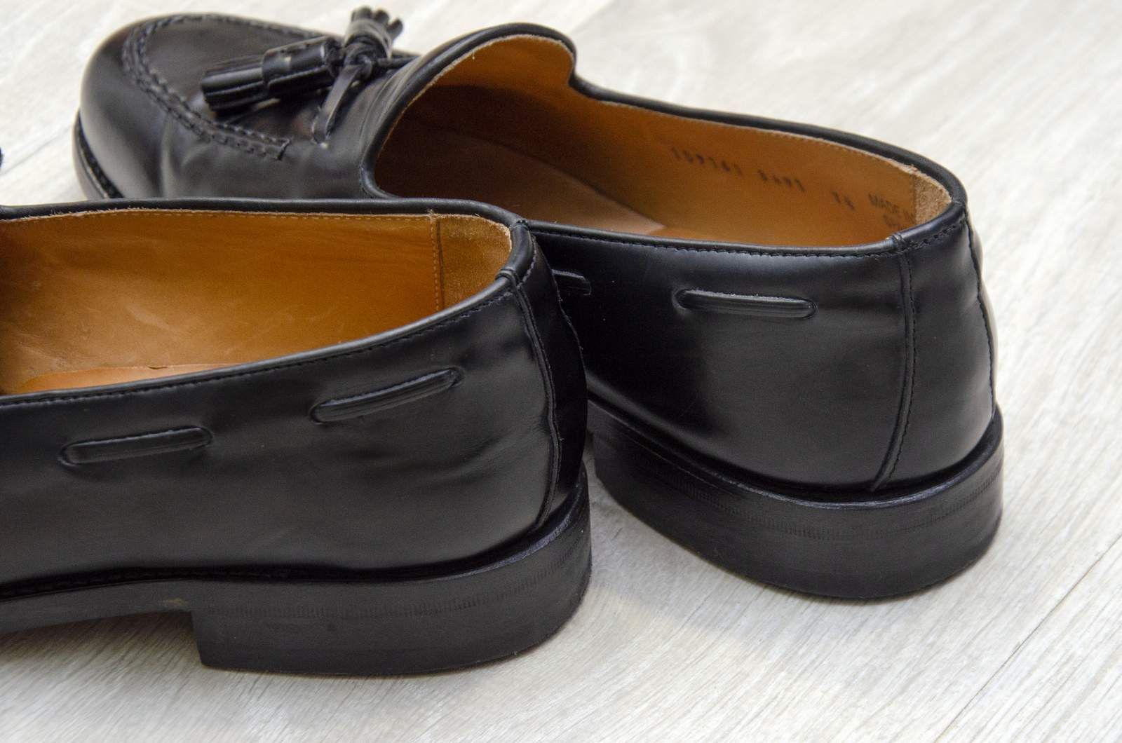 Berwick 1707 Loafers Berwik 8491-KP9 Cordovan Black Size 7 1/2 Size US 7.5 / EU 40-41 - 6 Thumbnail