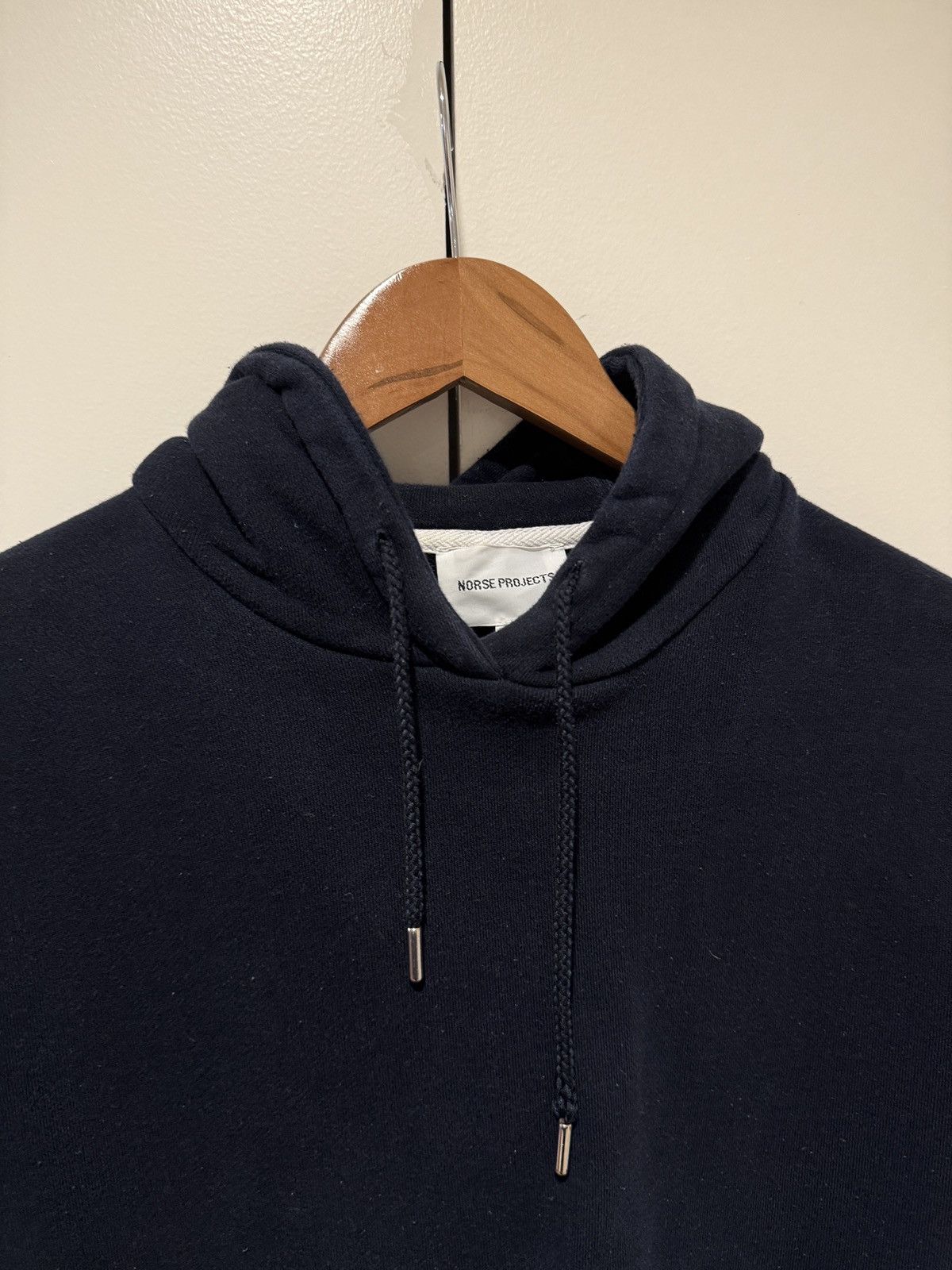 Norse Projects Norse Projects Vagn Classic Hoodie Navy Size US M / EU 48-50 / 2 - 3 Thumbnail