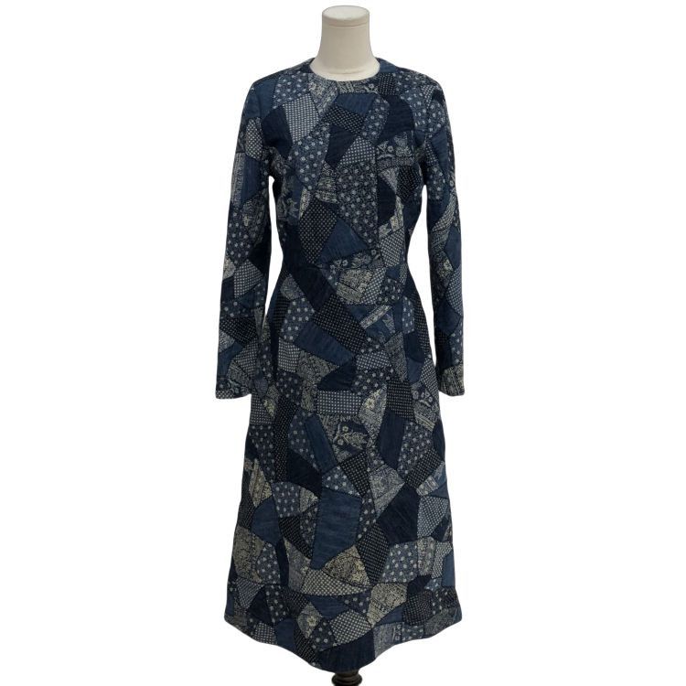 Dior Dior Patchwork Midi Dress Size 40 Size M / US 6-8 / IT 42-44 - 1 Thumbnail