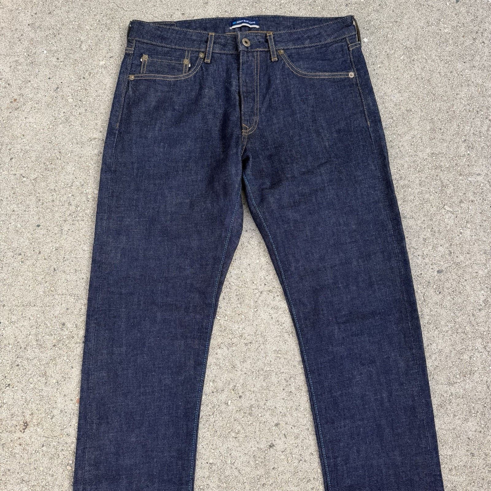 Japan Blue Jeans Japan Blue Jeans Straight Selvedge Denim Jeans 32x32 Size US 32 / EU 48 - 2 Thumbnail