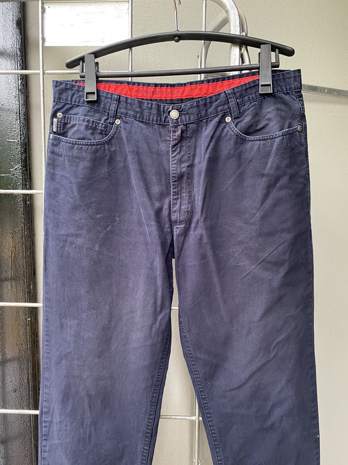 Burberry Burberry navy pants Size US 37 - 11 Thumbnail