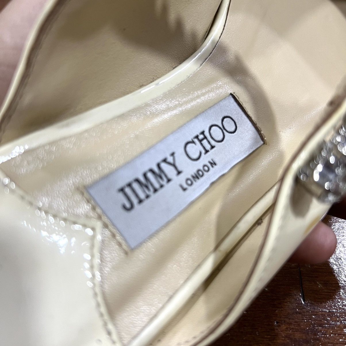 Jimmy Choo Vintage Jimmy Choo Swarovski Crystal Women Shoes Size US 6 / IT 36 - 6 Thumbnail
