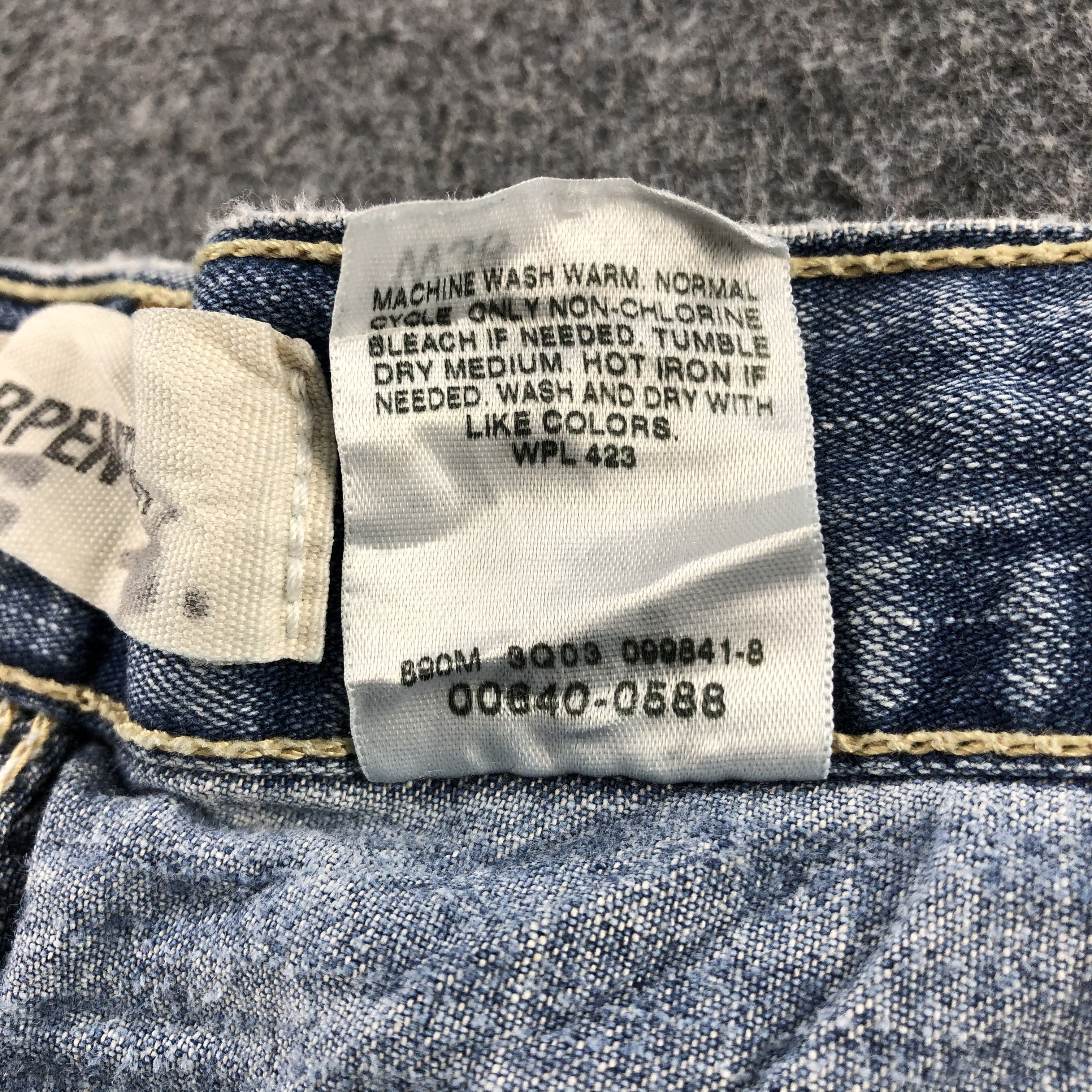 Levi's Vintage Blue Wash Levis Baggy Jeans-J2290 Size US 36 / EU 52 - 11 Thumbnail