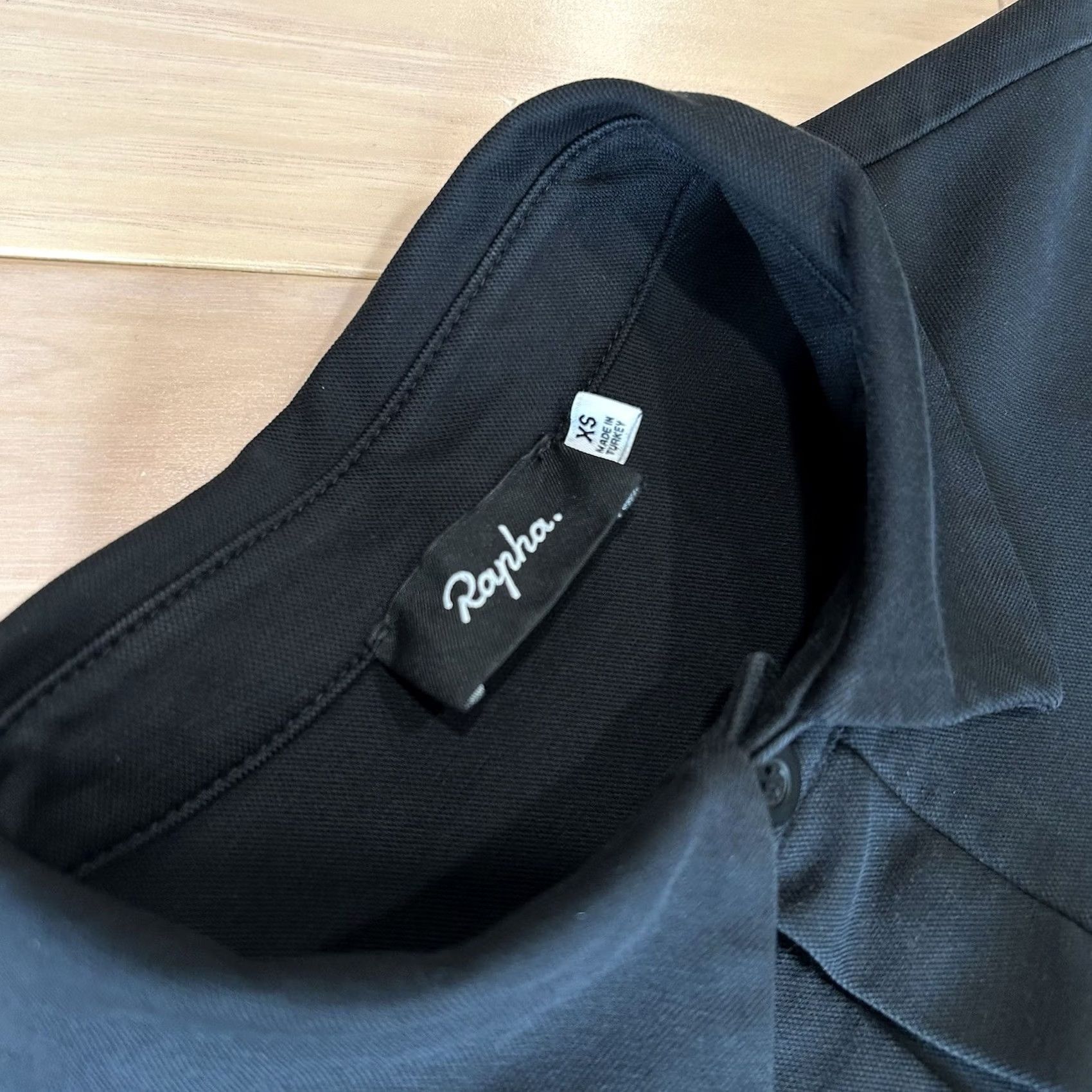 Rapha Rapha Essential Polo Black Short Sleeve Men's XS Polo Shirt, Black, Cotton Blend, Classic Fit, Solid, Short Sleeve, etc Size US XS / EU 42 / 0 - 3 Thumbnail
