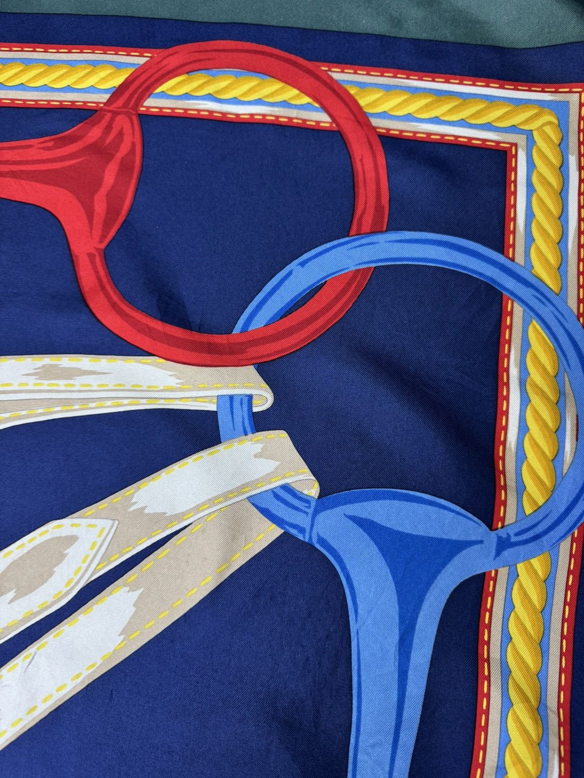Celine Vintage 80s Celine Paris Scarf Size ONE SIZE - 6 Thumbnail