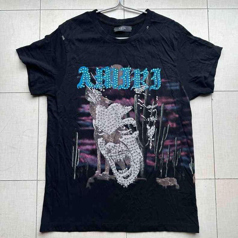 Amiri Amiri Vampire Short Sleeve T-Shirt Size US M / EU 48-50 / 2 - 1 Thumbnail