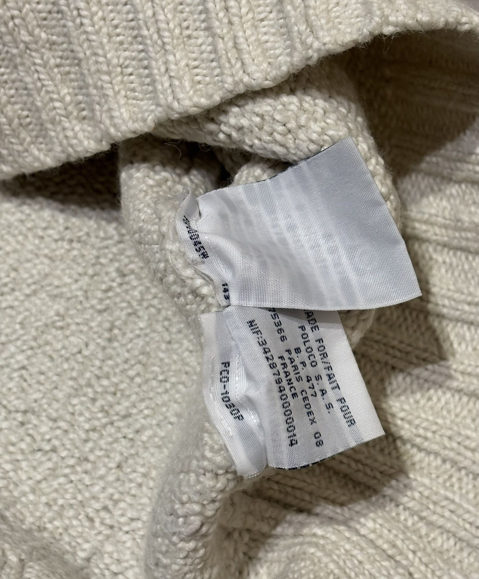 Polo Ralph Lauren Polo Ralph Lauren sweater Cream Wool Large Size L / US 10 / IT 46 - 14 Thumbnail