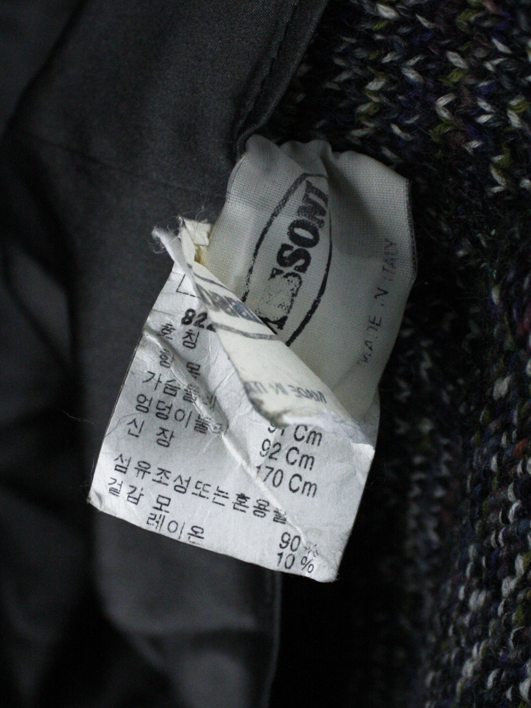 Missoni Missoni Vintage Geometric Floral Knit Button-Up Jacket Size M / US 6-8 / IT 42-44 - 8 Thumbnail