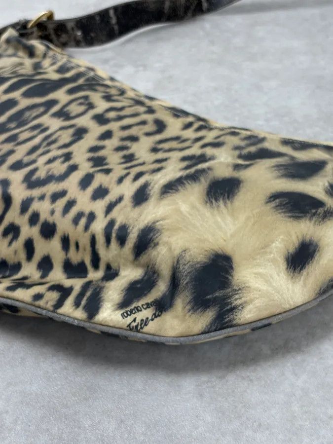 Roberto Cavalli 2000s Roberto Cavalli Leopard Shoulder Bag Size ONE SIZE - 6 Thumbnail