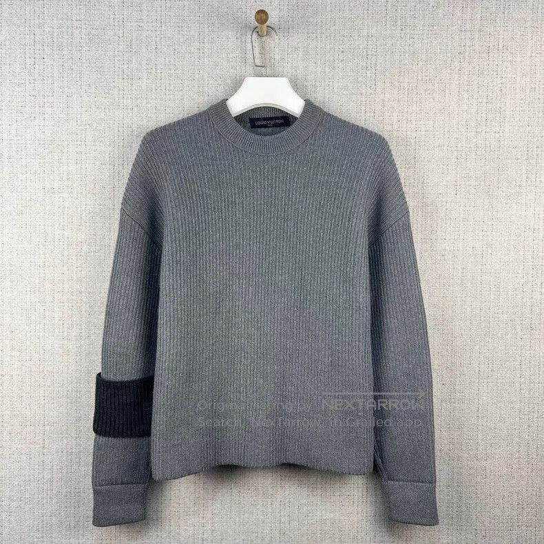 Louis Vuitton Louis Vuitton Earth logo jacquard knit pullover sweater Size US S / EU 44-46 / 1 - 1 Thumbnail