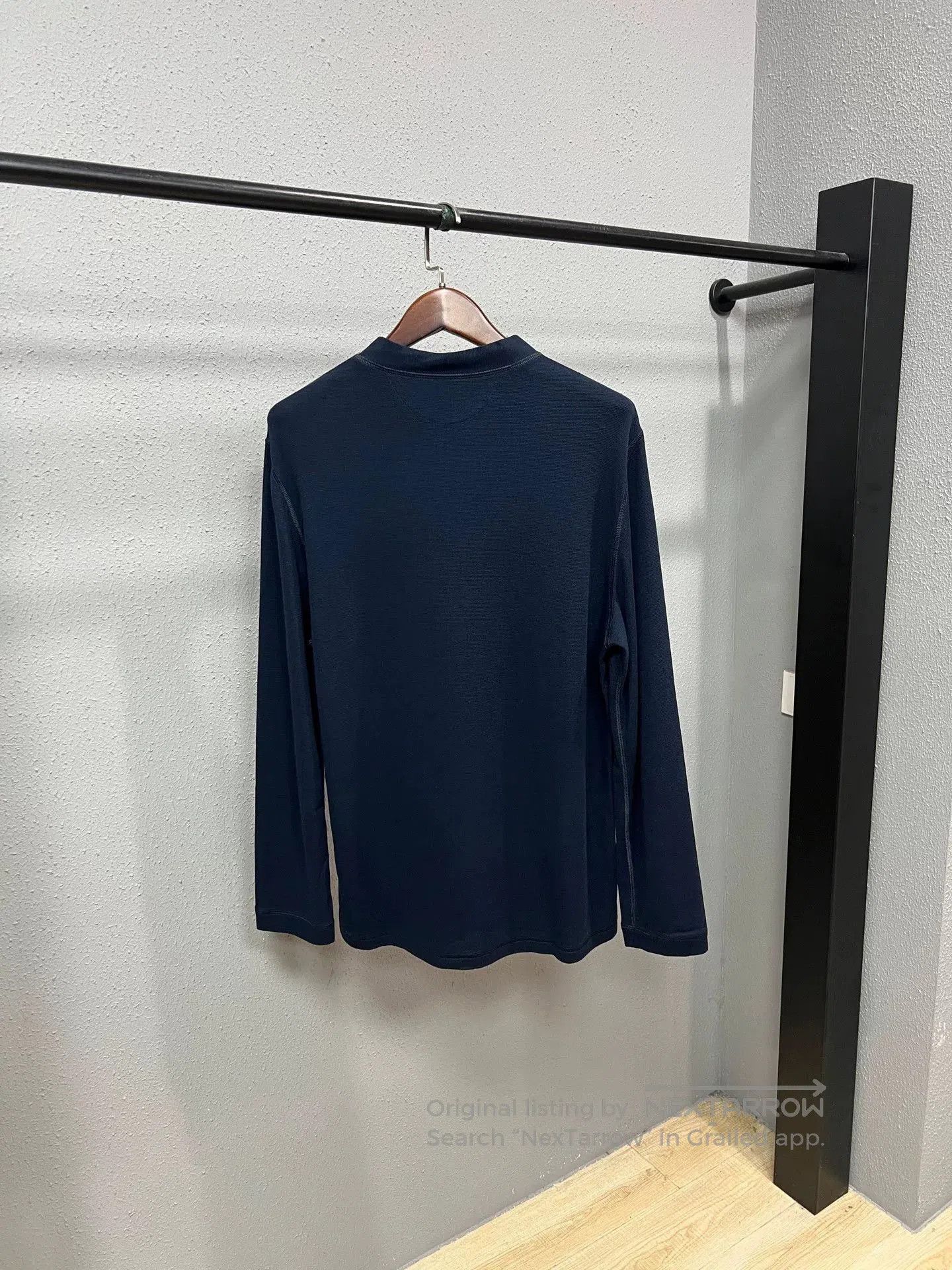 Brunello Cucinelli brunello cucinelli long sleeve waffle shirt. Size US XL / EU 56 / 4 - 2 Thumbnail