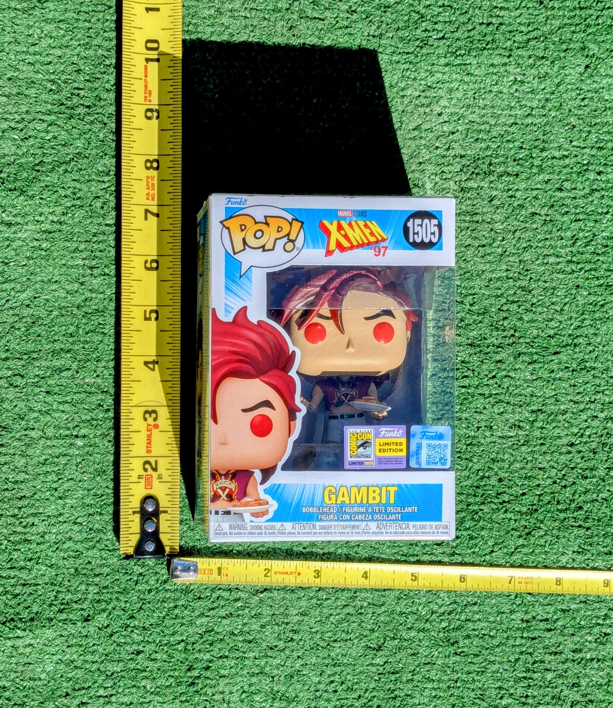POP MART Funko Pop Marvel X-Men 97' Gambit #1505 SDCC 2025 Exclusive Size ONE SIZE - 2 Thumbnail