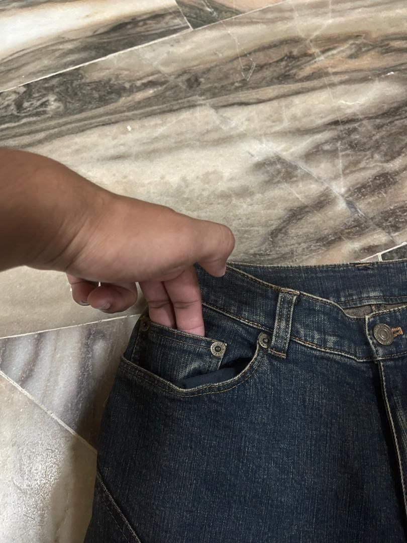 Japanese Brand Vintage Fildire Side Buckle Denim Jeans Inspired Helmut Lang Size 27" / US 4 / IT 40 - 4 Thumbnail