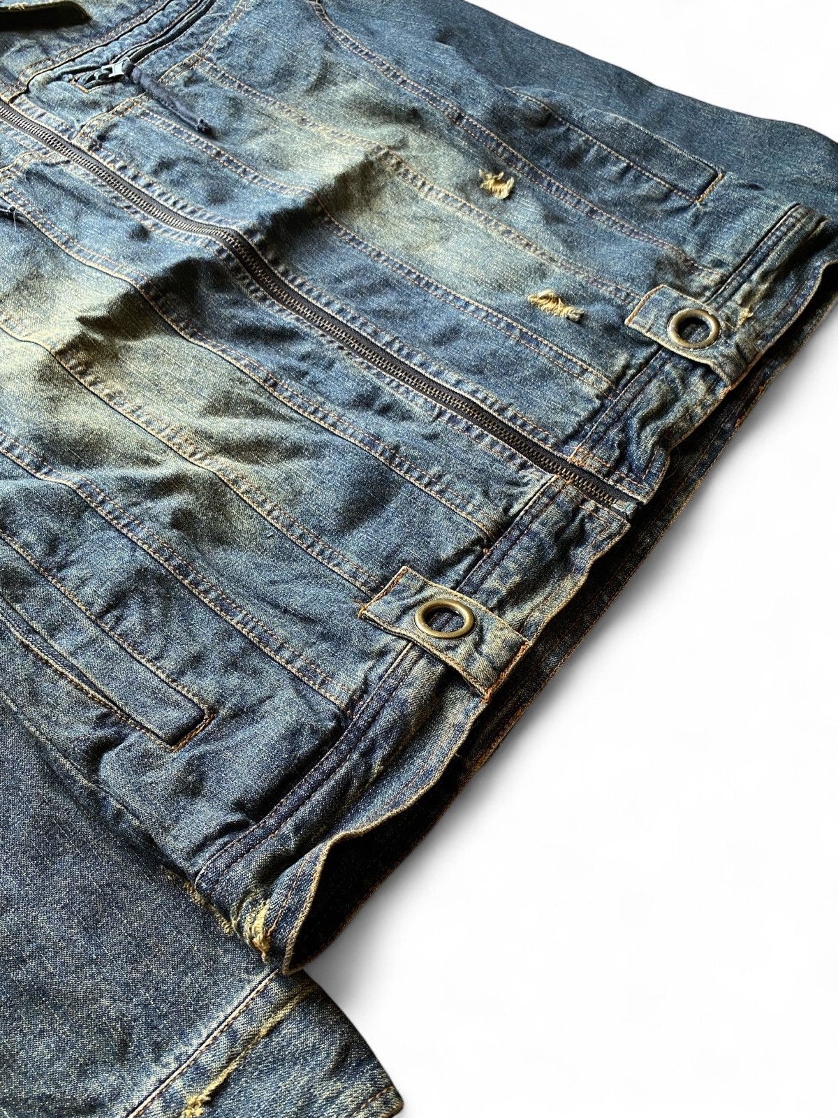In The Attic In The Attic Style Punk Denim Jacket Size US L / EU 52-54 / 3 - 5 Thumbnail