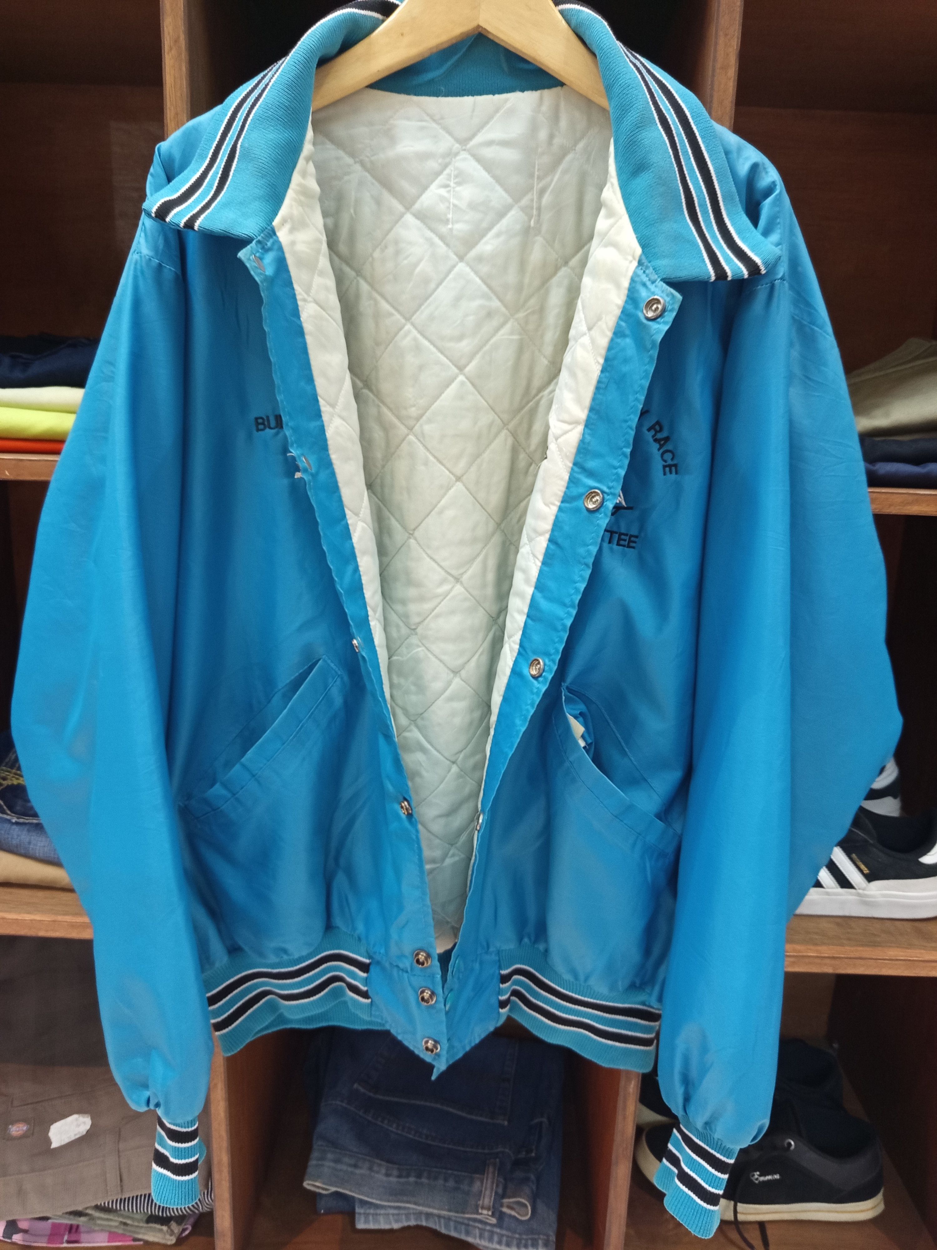 Budweiser 1990s Budweiser Mills Trophy Race Committee Jacket Size US L / EU 52-54 / 3 - 6 Thumbnail