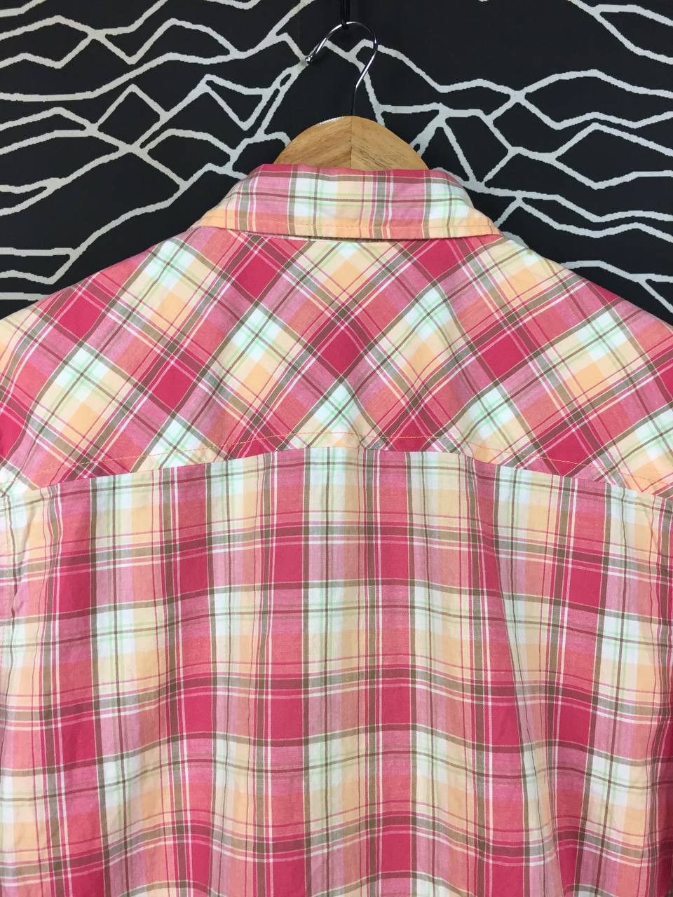 The Hundreds The Hundreds Public Label Adam Bomb Logo Plaid Shirt Size L Size US L / EU 52-54 / 3 - 10 Thumbnail