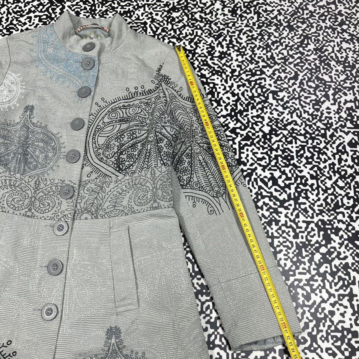 Desigual Vintage Y2K Desigual Boho Retro Japanese Style Coat Jacket Size M / US 6-8 / IT 42-44 - 21 Thumbnail