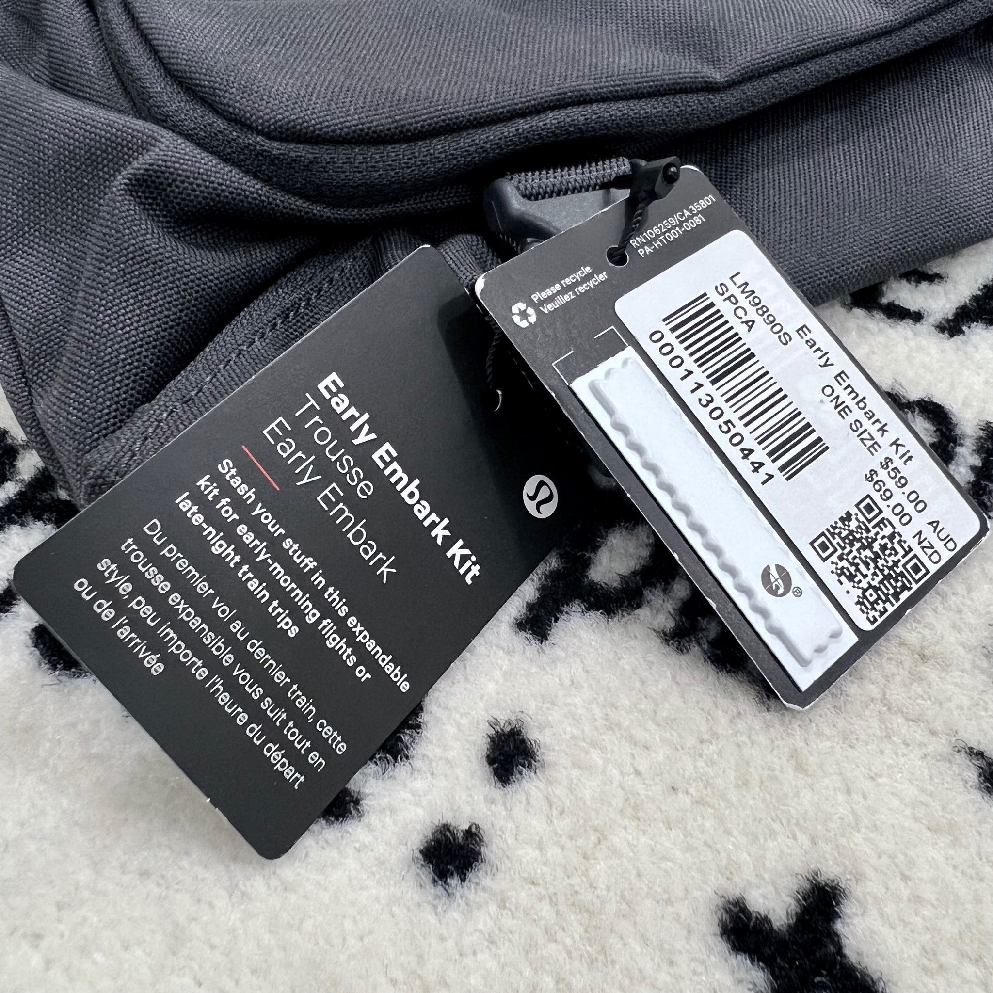 Lululemon Lululemon Early Embark Toiletry Kit Bag / Travel Pouch Size 26 - 5 Thumbnail