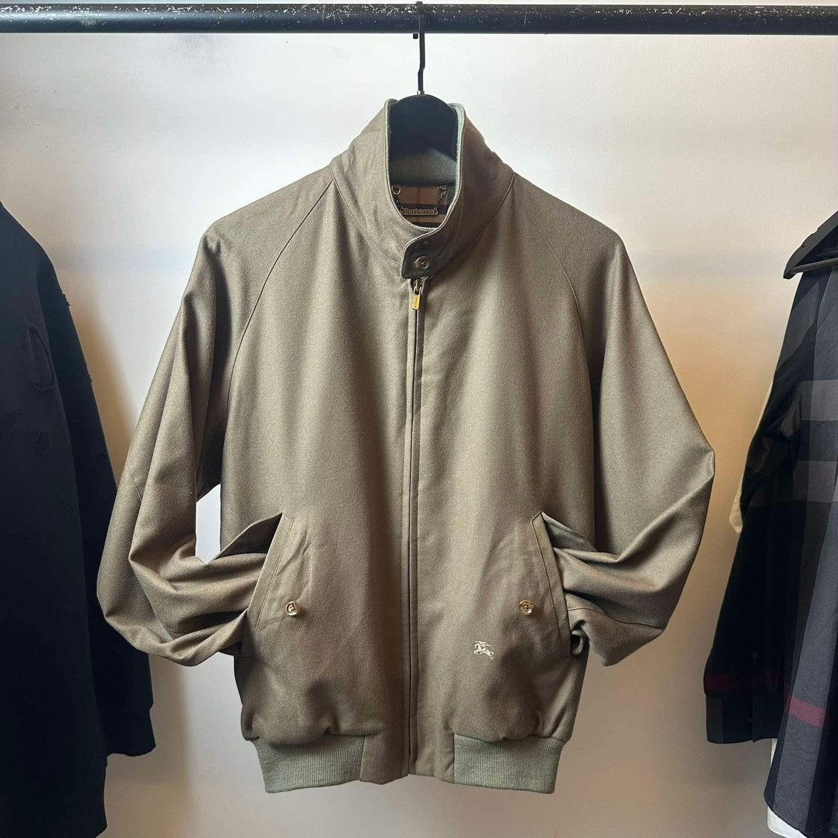 Burberry × Japanese Brand × Vintage BURBERRY OG JACKET Size US M / EU 48-50 / 2 - 2 Thumbnail