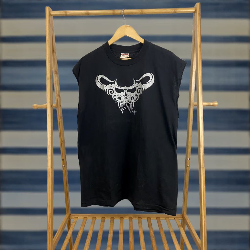 Vintage VTG Danzig Blackacidevil T-Shirt Metal Skull 1997 North American Band Tour XL Mens Black Softee Size US XL / EU 56 / 4 - 1 Thumbnail
