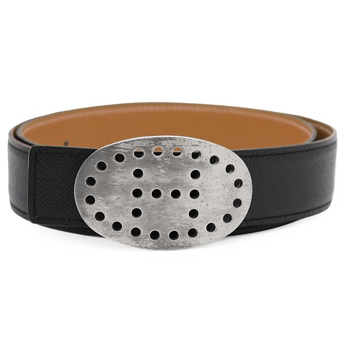 Hermes Hermes Hermes Evelyne Leather Belt Leather Belt I DUTY FREE for USA Size ONE SIZE - 1 Thumbnail