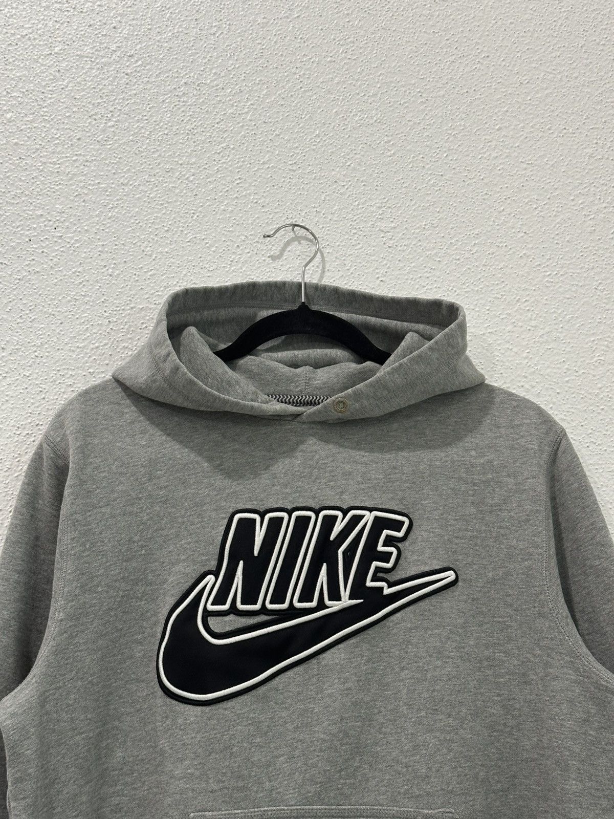 Nike Nike Sportswear Y2K Gray Tag Swoosh Logo Hoodie XL Size US XL / EU 56 / 4 - 2 Thumbnail