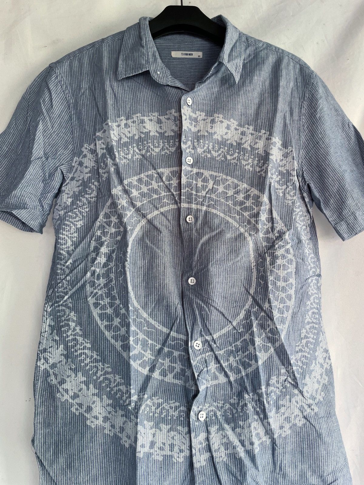 If Six Was Nine T.I FOR MEN ART BUTTON UP SHIRT Size US M / EU 48-50 / 2 - 3 Thumbnail