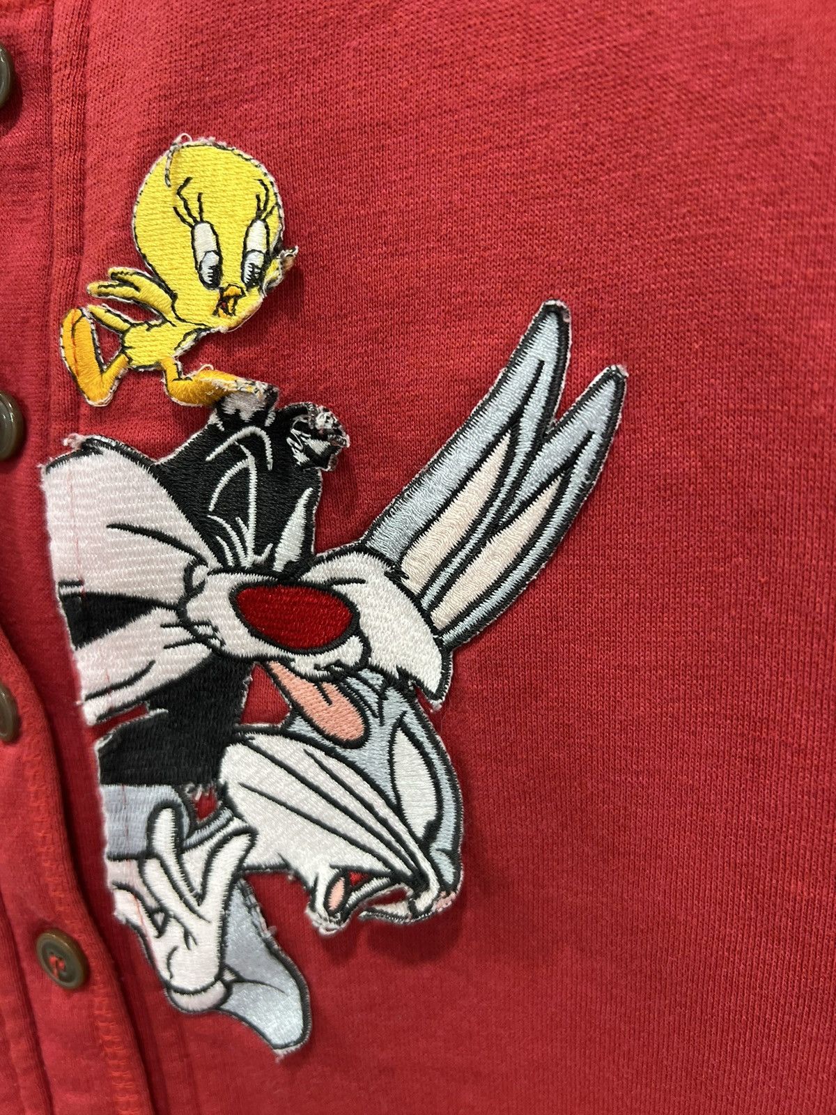 Vintage Vintage Womens Looney Tunes Tweety Sweater Size M / US 6-8 / IT 42-44 - 5 Thumbnail