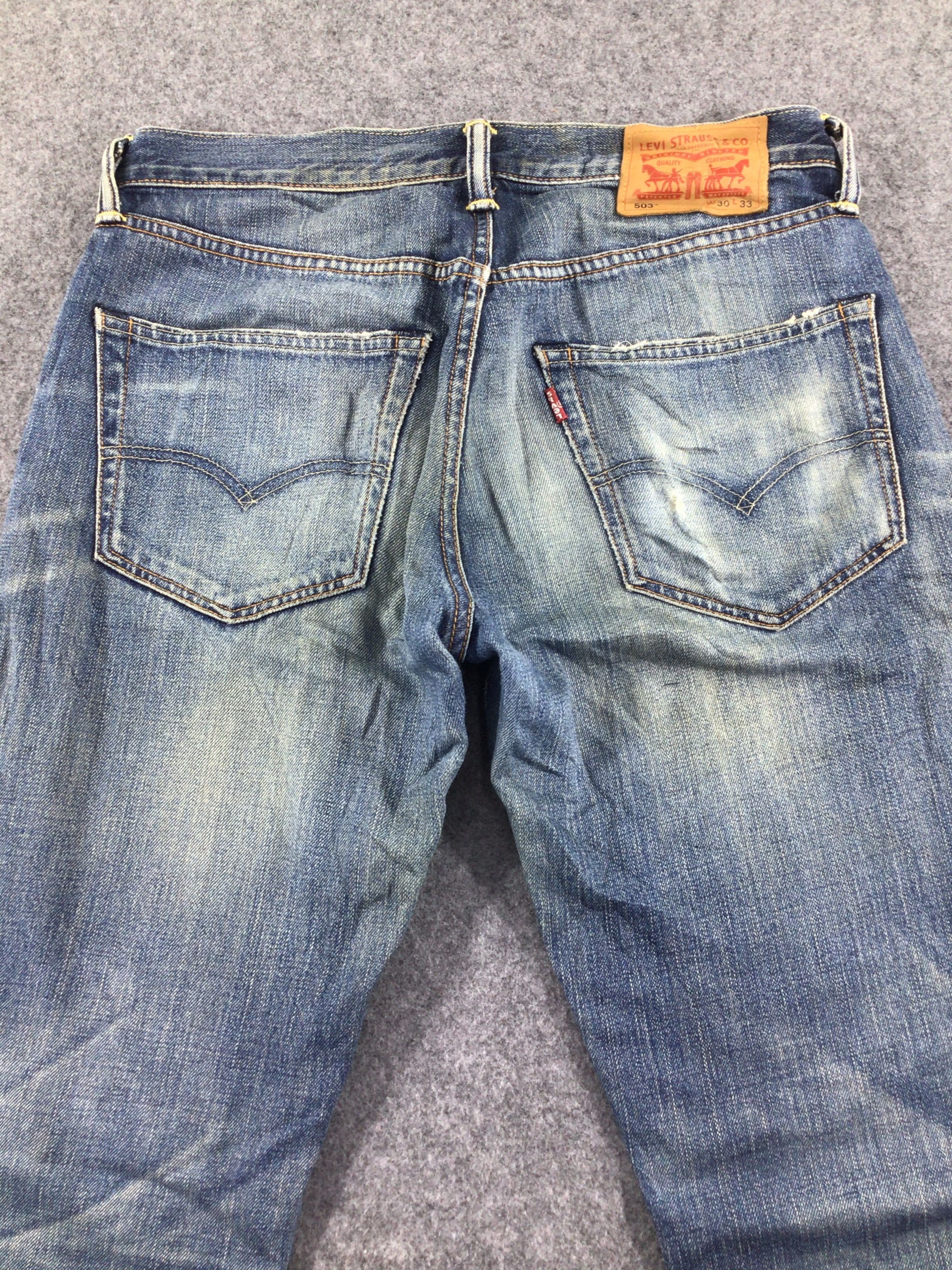 Levi's × Vintage Levis 503 Jeans-JM091 Size US 33 - 3 Thumbnail