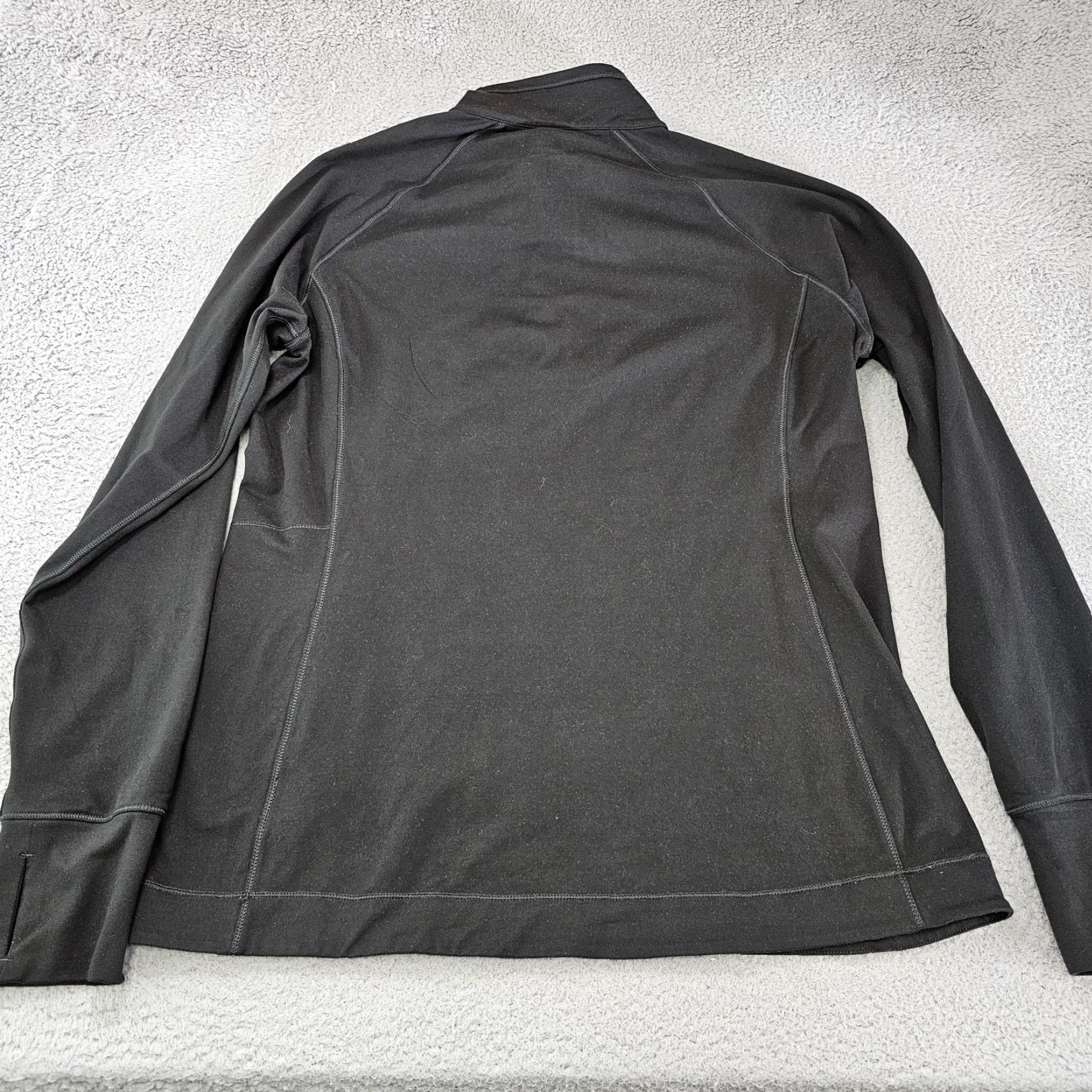 Outdoor Research Outdoor Research Sweater Womens XL Black 1/2 Zip Baselayer Sweatshirt Pullover Activewear Casual Size XL / US 12-14 / IT 48-50 - 7 Thumbnail